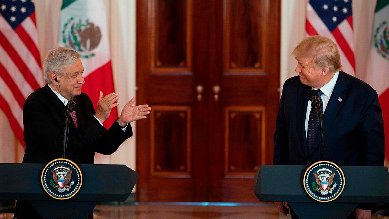 El asunto migratorio, gran ausente en la visita de López Obrador a EE.UU.