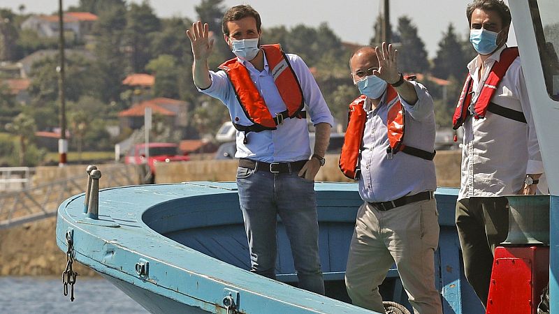 Elecciones gallegas: Casado advierte de que "no puede llamarse al alarmismo" sobre la seguridad al votar