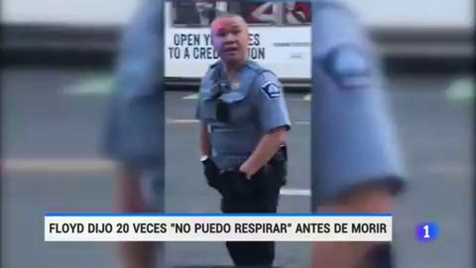 Coronavirus - George Floyd gritó hasta veinte veces que no podía respirar, según muestra un nuevo vídeo - RTVE.es | Ver