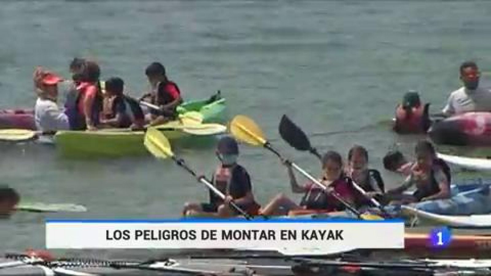Telediario 1: Los peligros de montar en kayak | RTVE Play