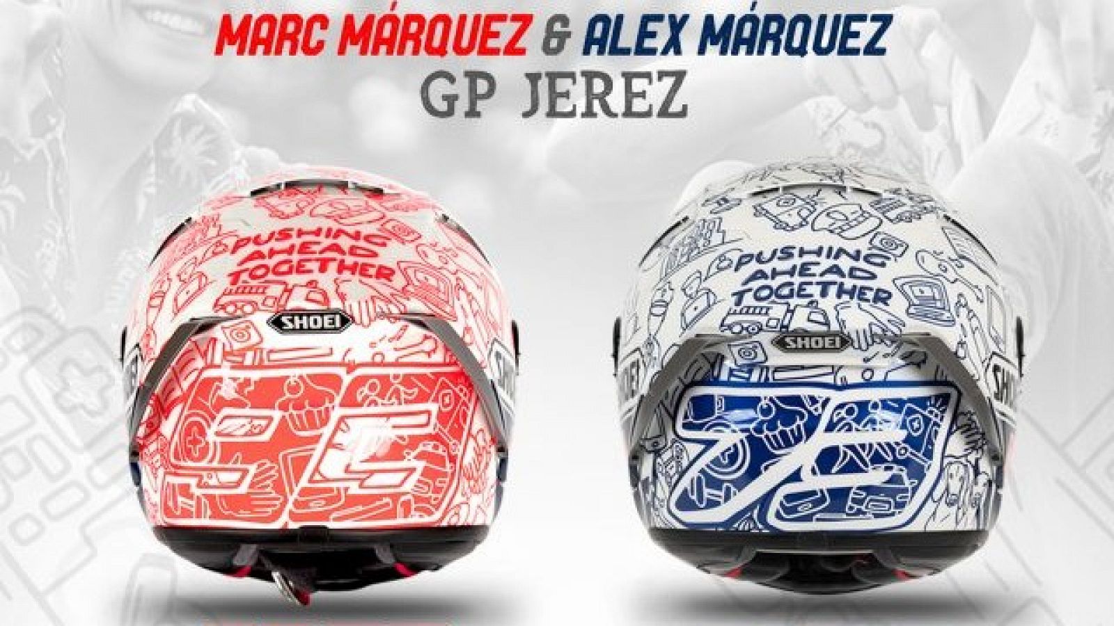 MotoGP | Cascos solidarios de los hermanos Márquez