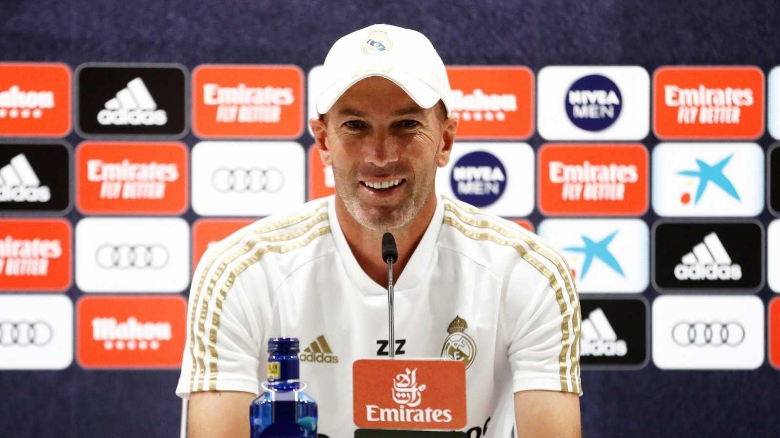 Zidane: "La prueba de  coronavirus a Vinicius salió mal y hay que repetirla"