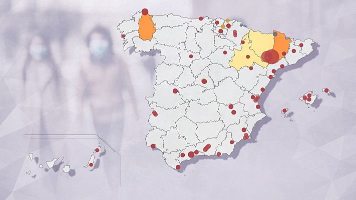 Al menos 73 brotes activos en todas las comunidades salvo en Asturias y La Rioja