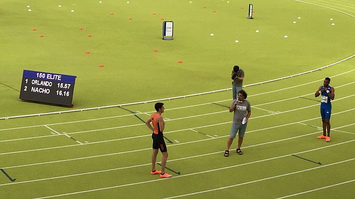 Ortega, "muy feliz" tras exhibir su velocidad en el regreso a las pistas