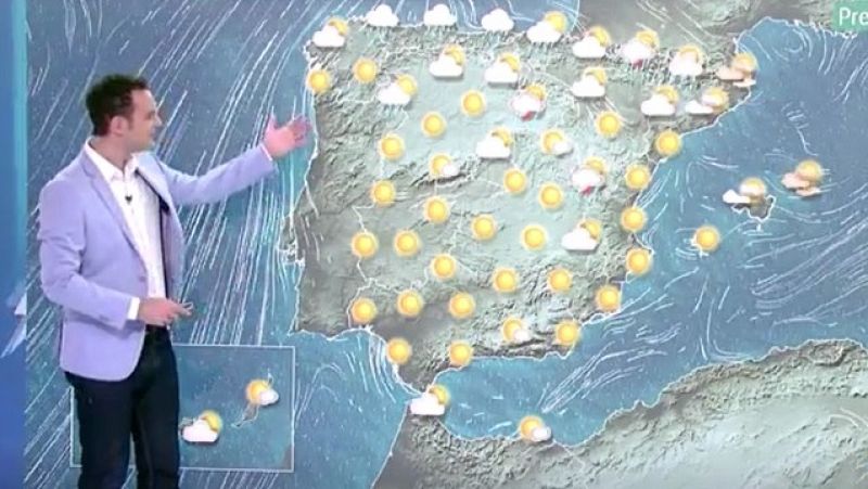 La Aemet prevé tormentas fuertes en Pirineos y ascenso térmico en el suroeste peninsular
