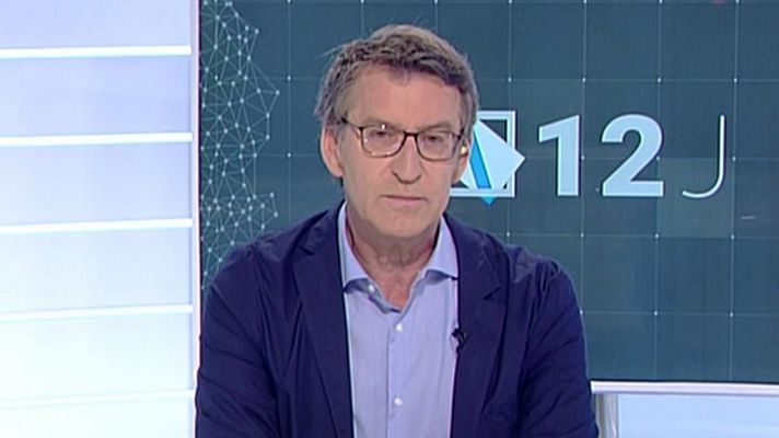 Los desayunos de TVE - Alberto Núñez Feijóo, candidato del PP a la presidencia de la Xunta