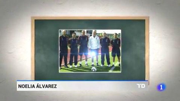 Telediario 1 - Así recuerdan los ayudantes de Del Bosque el Mundial de Sudáfrica