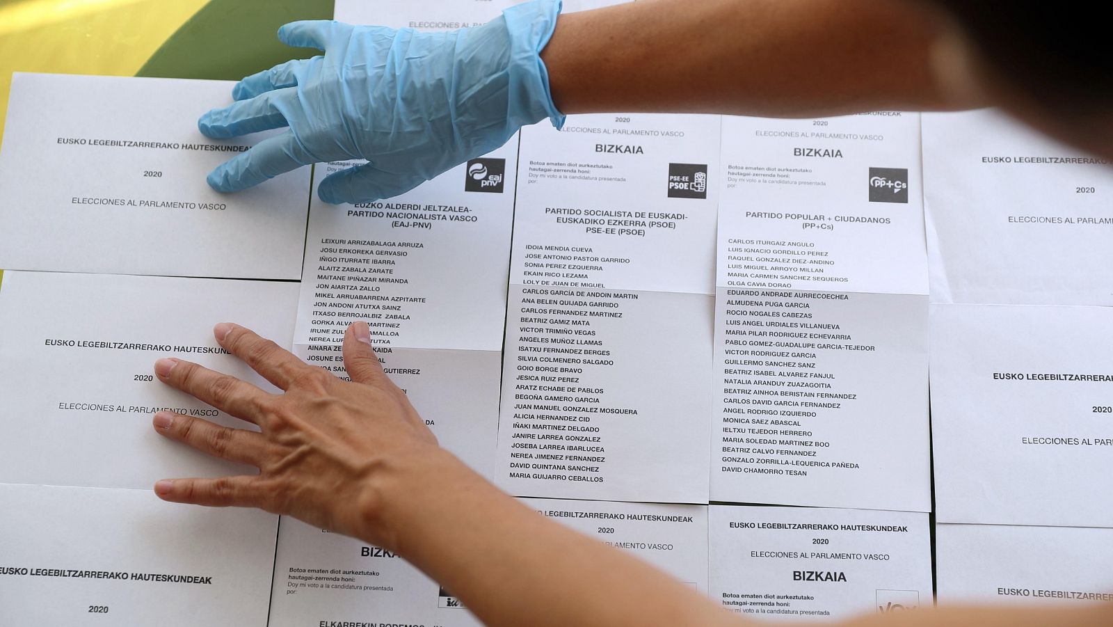 Personas con PCR positiva no podrán votar en el País Vasco