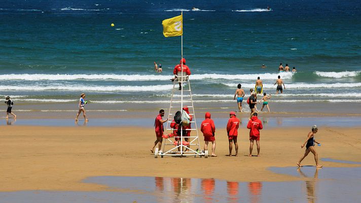 Calor intenso en el sur y chubascos en Cantábrico, Sistema Ibérico y Pirineos