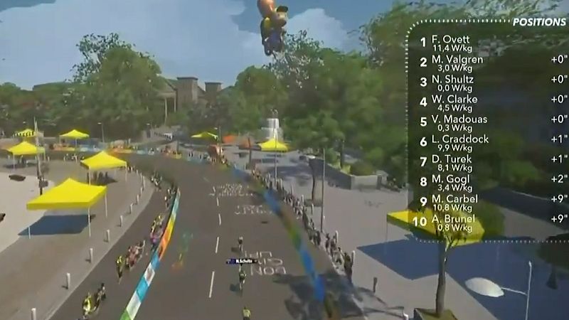 Vídeo: Ovett se adjudica la cuarta etapa del Tour Virtual