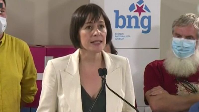 Ana Pontón (BNG): "Queremos ser una alternativa al PP y poner en marcha un cambio en gallego"