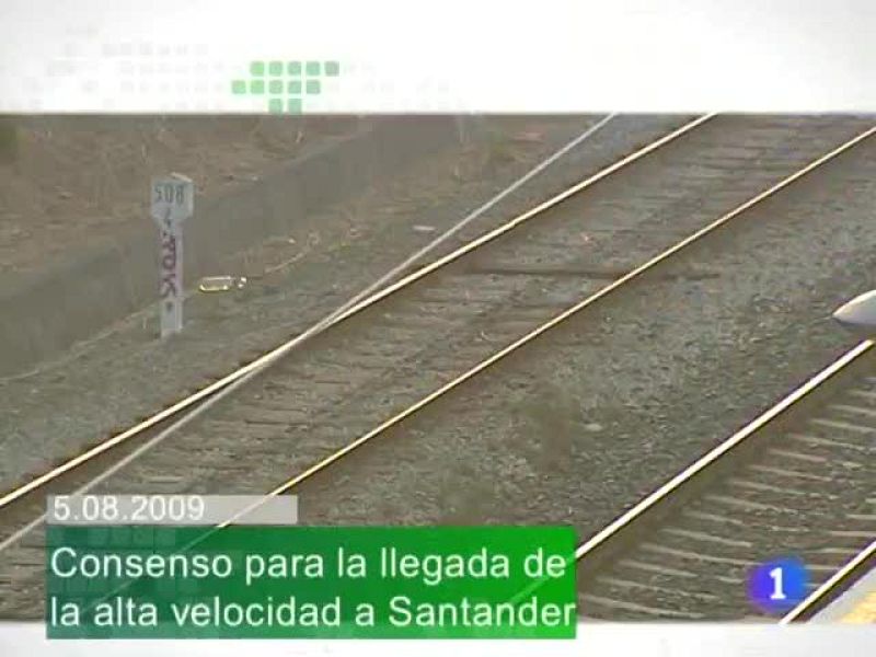  Telecantabria. Informativo de Cantabria - 05/08/2009