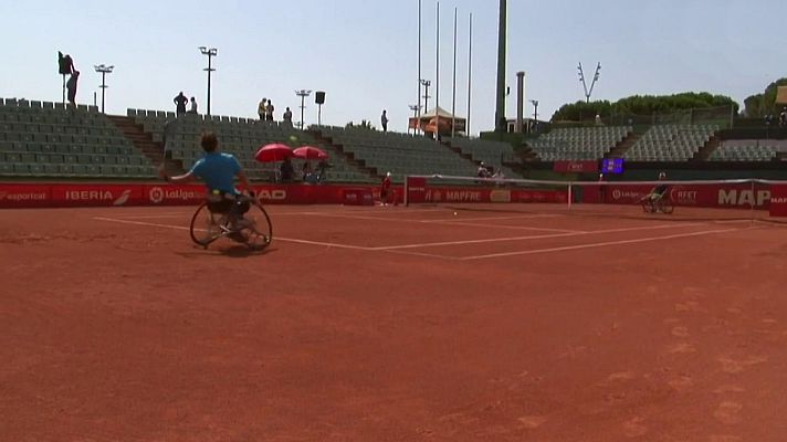 Deportes Paralímpicos - Liga Mapfre de tenis en silla de ruedas. Final