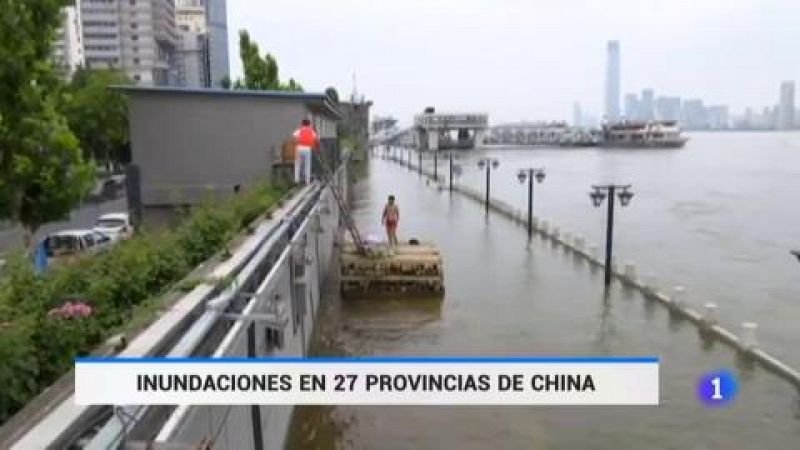 Inundaciones en 27 provincias de China