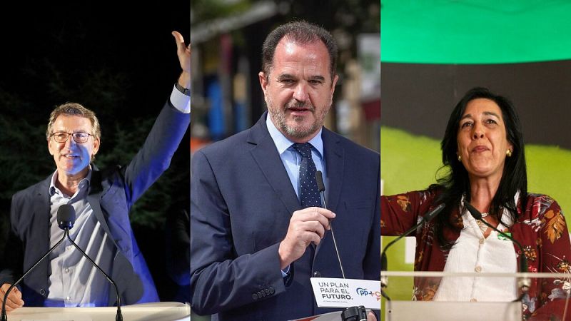 Elecciones 12J: Feijo consigue su cuarta mayora absoluta, Iturgaiz pierde escaos en Euskadi y Vox entra en el Parlamento vasco