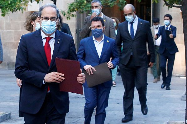 La noche en 24h - Torra aprueba el decreto para poder confinar Lleida a pesar de la decisión judicial