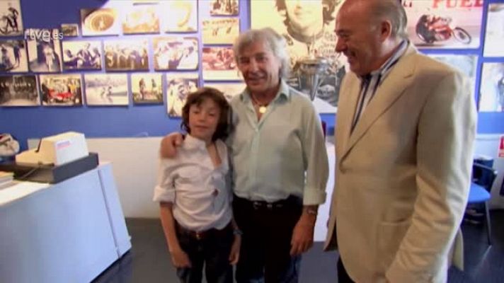 Lazos de sangre - Ángel Nieto y su hijo Hugo, su ojito derecho