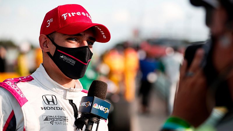 Álex Palou, tras su primer podio de IndyCar: "A ver si podemos conseguir la primera victoria. Sería increíble"