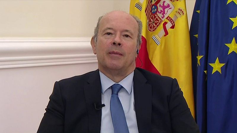 Los desayunos de TVE - Juan Carlos Campos, ministro de Justicia - ver ahora