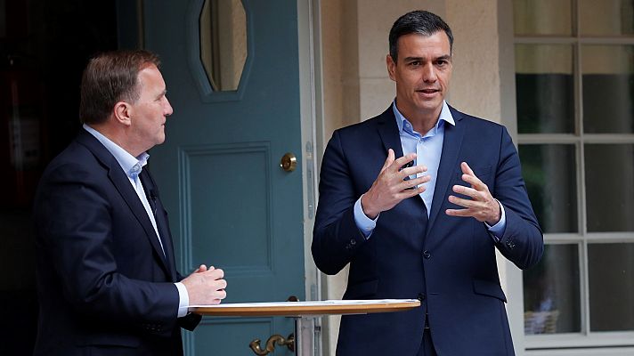 Especiales informativos - Sánchez no logra convencer al sueco Löfven sobre el fondo europeo