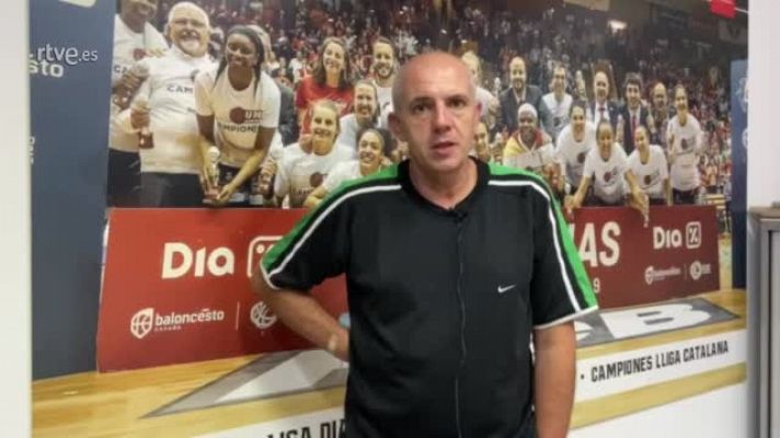 Pere Puig: "Lo que buscamos con el fichaje de Labuckiene es una rotación más interior"