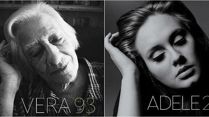 Telediario 1 - Portadas de discos en una residencia de ancianos