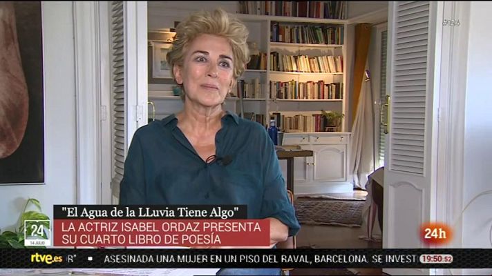 RTVE Igualdad - Isabel Ordaz, actriz y poeta, nos presenta su cuarto libro de poesía