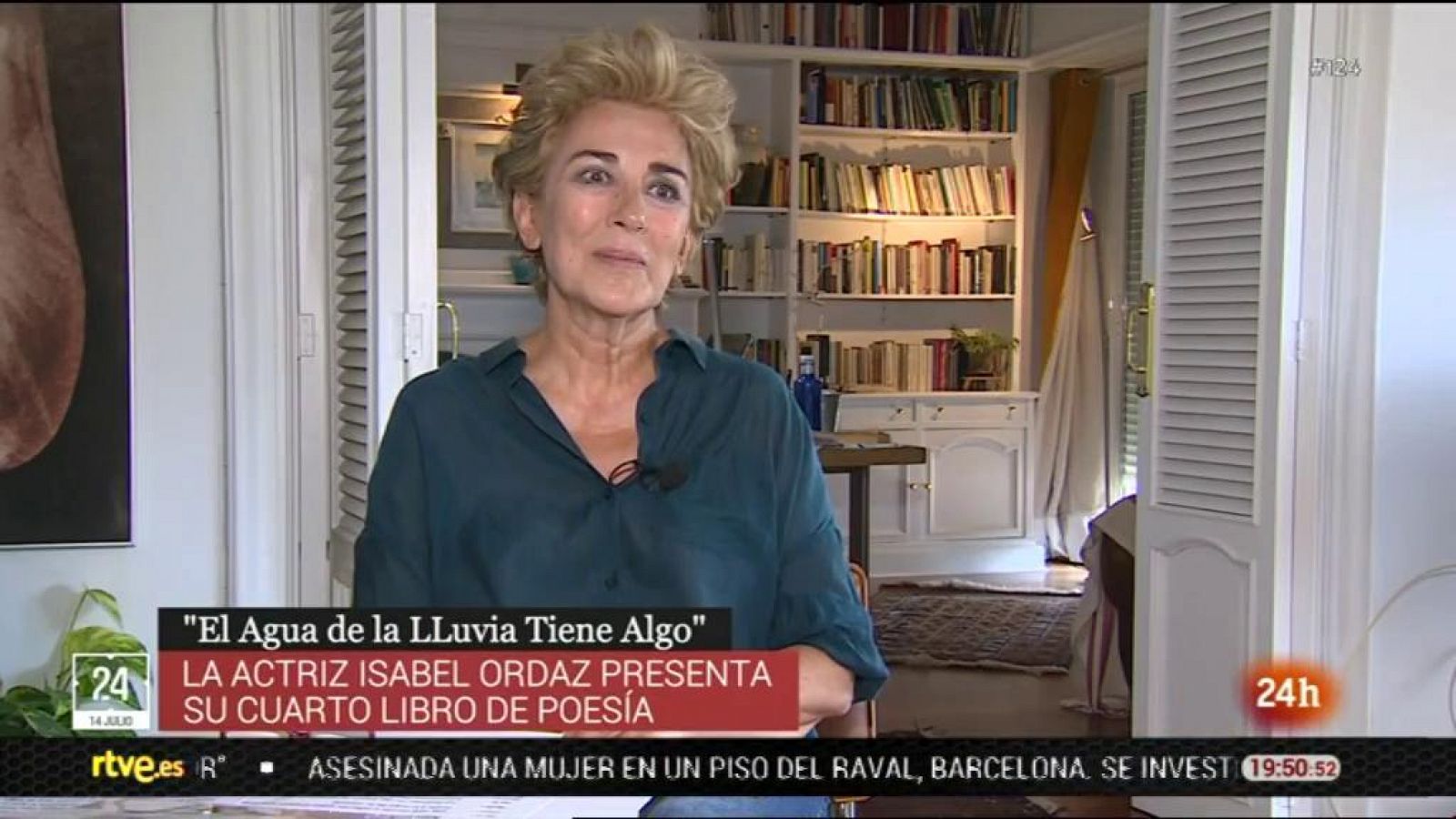 Isabel Ordaz, actriz y poeta, nos presenta su cuarto libro de poesía