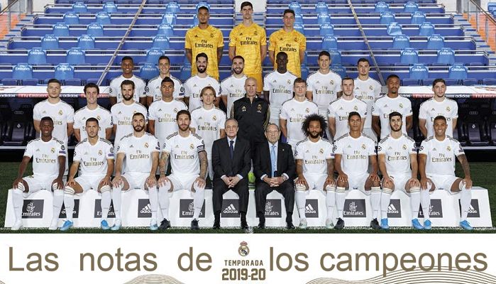  - Las notas a los campeones de Liga, el uno por uno de los jugadores del Real Madrid