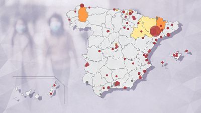 Aragn, la comunidad con ms contagios en los brotes