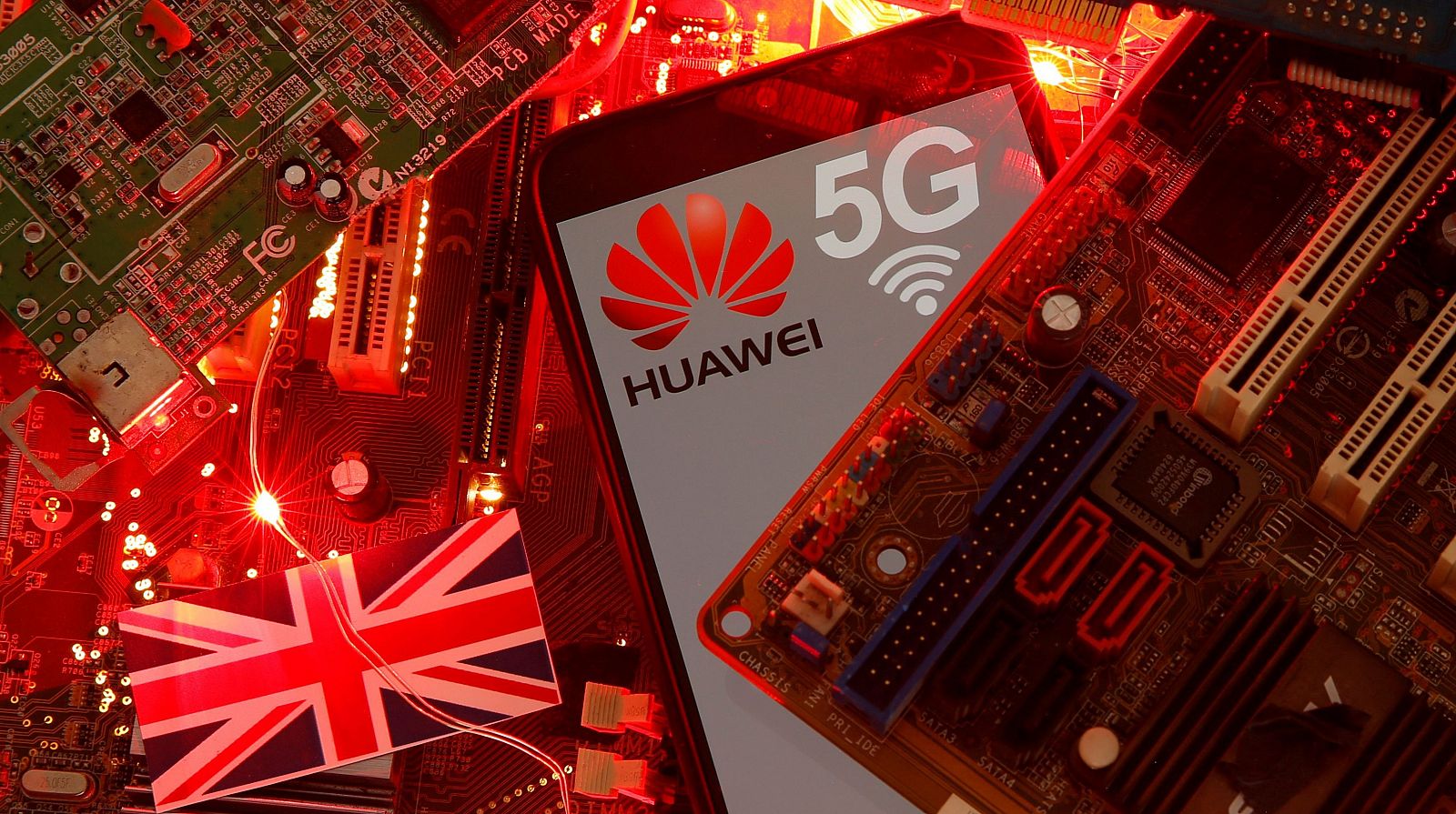 Huawei, fuera del 5G en el Reino Unido