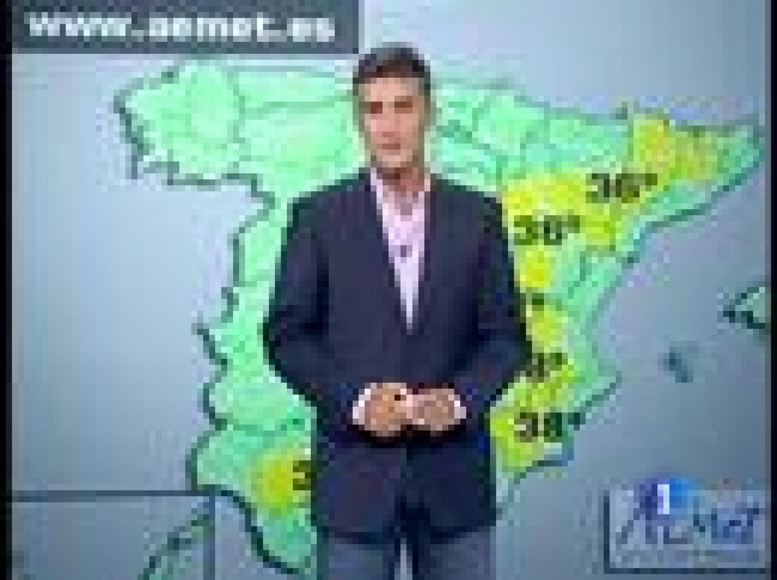 En la mitad norte de Galicia y en el Cantábrico occidental, habrá lluvias débiles intermitentes, que podrían extenderse a otros puntos de Galicia, del norte de Castilla y León y del Cantábrico oriental.