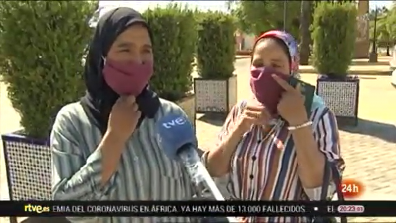 Alivio entre las temporeras marroquíes de Huelva, que podrán volver a casa a partir del sábado