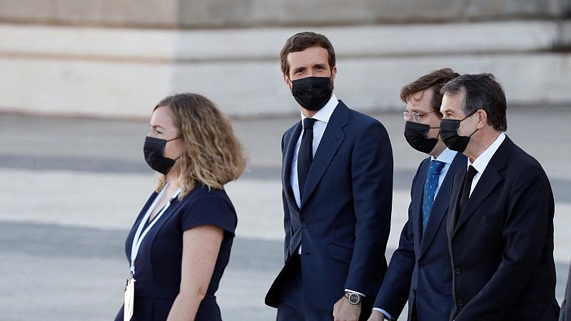 Casado: "Lamentamos que no se sepa el número real de víctimas pero hoy es un día para el homenaje"