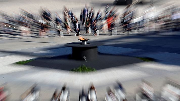 Telediario 1 - Homenaje de Estado: una despedida para las víctimas del coronavirus