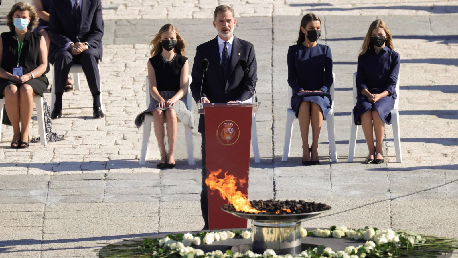 Homenaje civil de Estado a las víctimas del covid-19 y sus familias