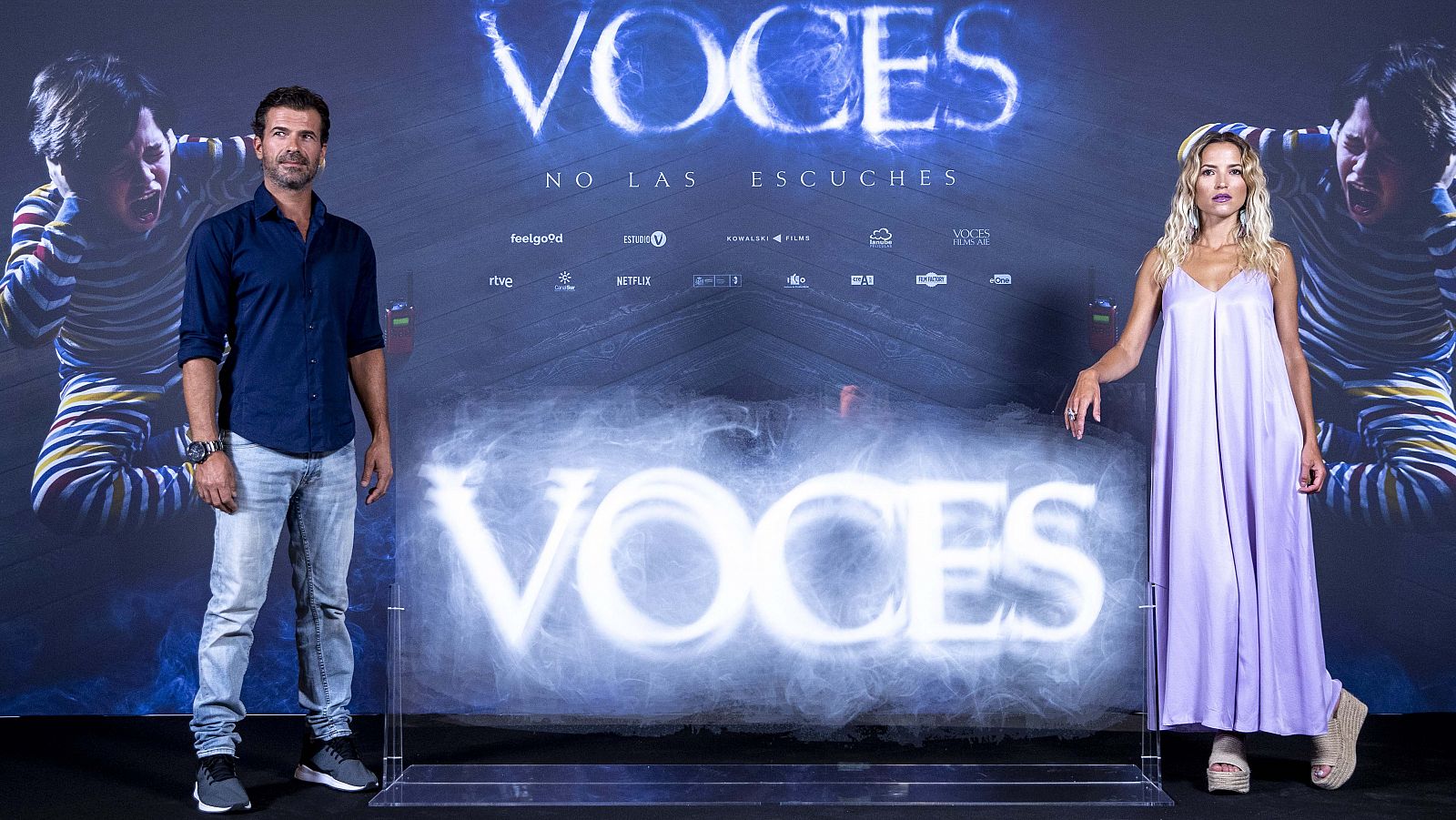 Entrevista: Rodolfo Sancho y Ana Fernández presentan 'Voces'