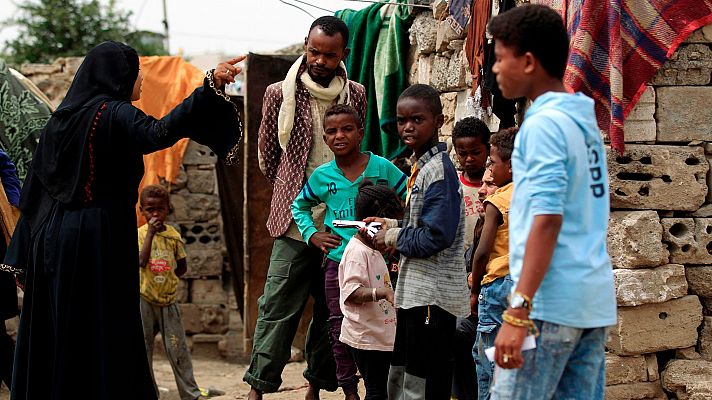 Miles de migrantes atrapados en Yemen por el coronavirus