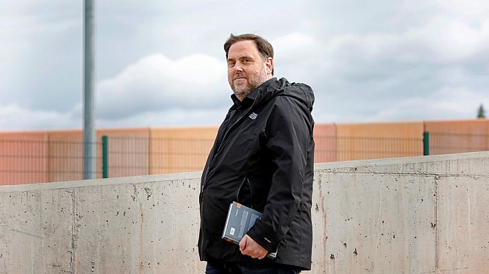 Telediario 1 - Los nueve condenados por el 'procés' pasarán su primer fin de semana en tercer grado penitenciario