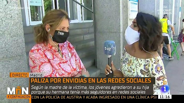 La mañana - Brutal paliza a una joven por tener muchos seguidores