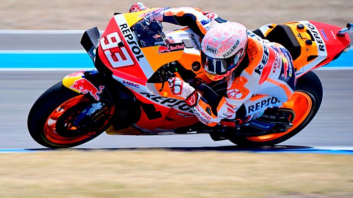 Telediario 1 - Márquez echa de menos al público en Jerez