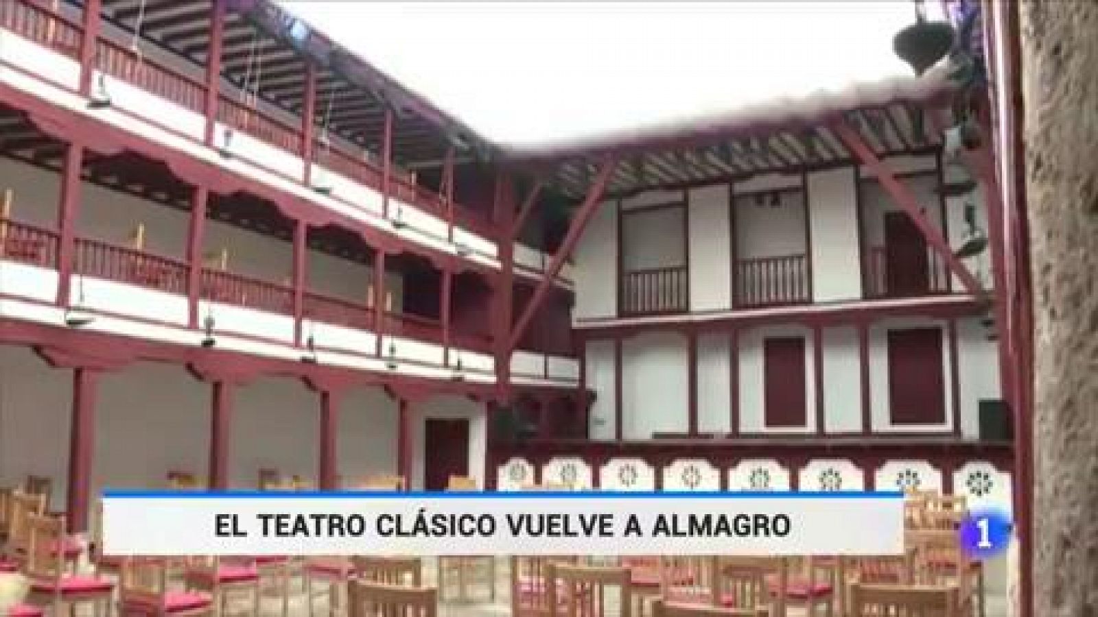 Telediario 1: El teatro clásico vuelve a Almagro en una edición reducida del Festival Internacional por la crisis del coronavirus  | RTVE Play
