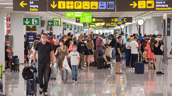 Telediario 1 - Baleares estudia cuarentenas para turistas nacionales y extranjeros