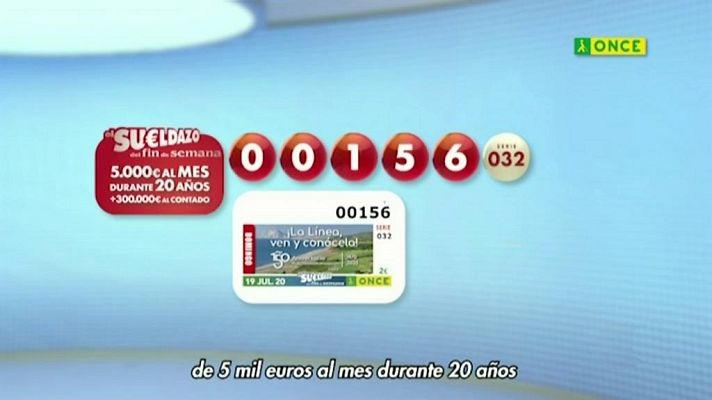 Sorteos ONCE - ONCE - 19/07/20
