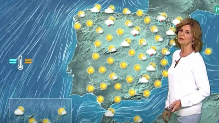 Telediario 1 - El calor no da tregua y hoy se registrarán valores altos en once regiones