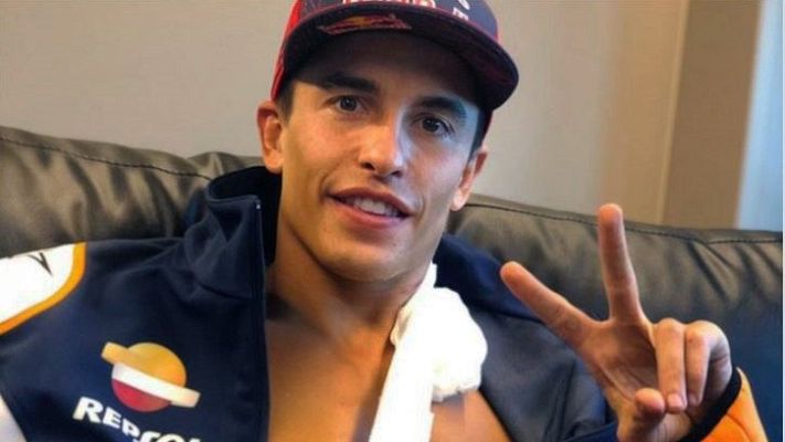 Telediario 1 - Márquez, listo para operarse del húmero