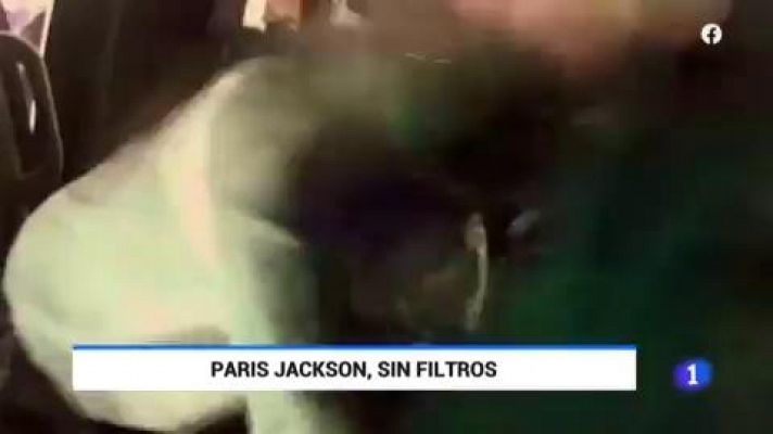 Salen a la luz grabaciones de la infancia de Paris Jackson 