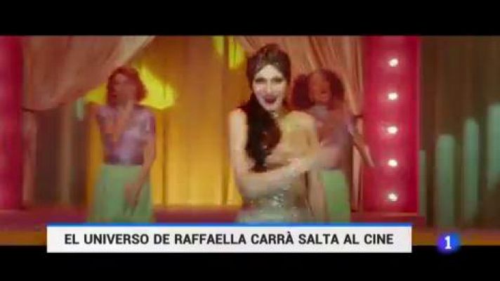 Telediario 1 - Primeras imágenes de 'Explota, explota', una película musical con canciones de Rafaella Carrá