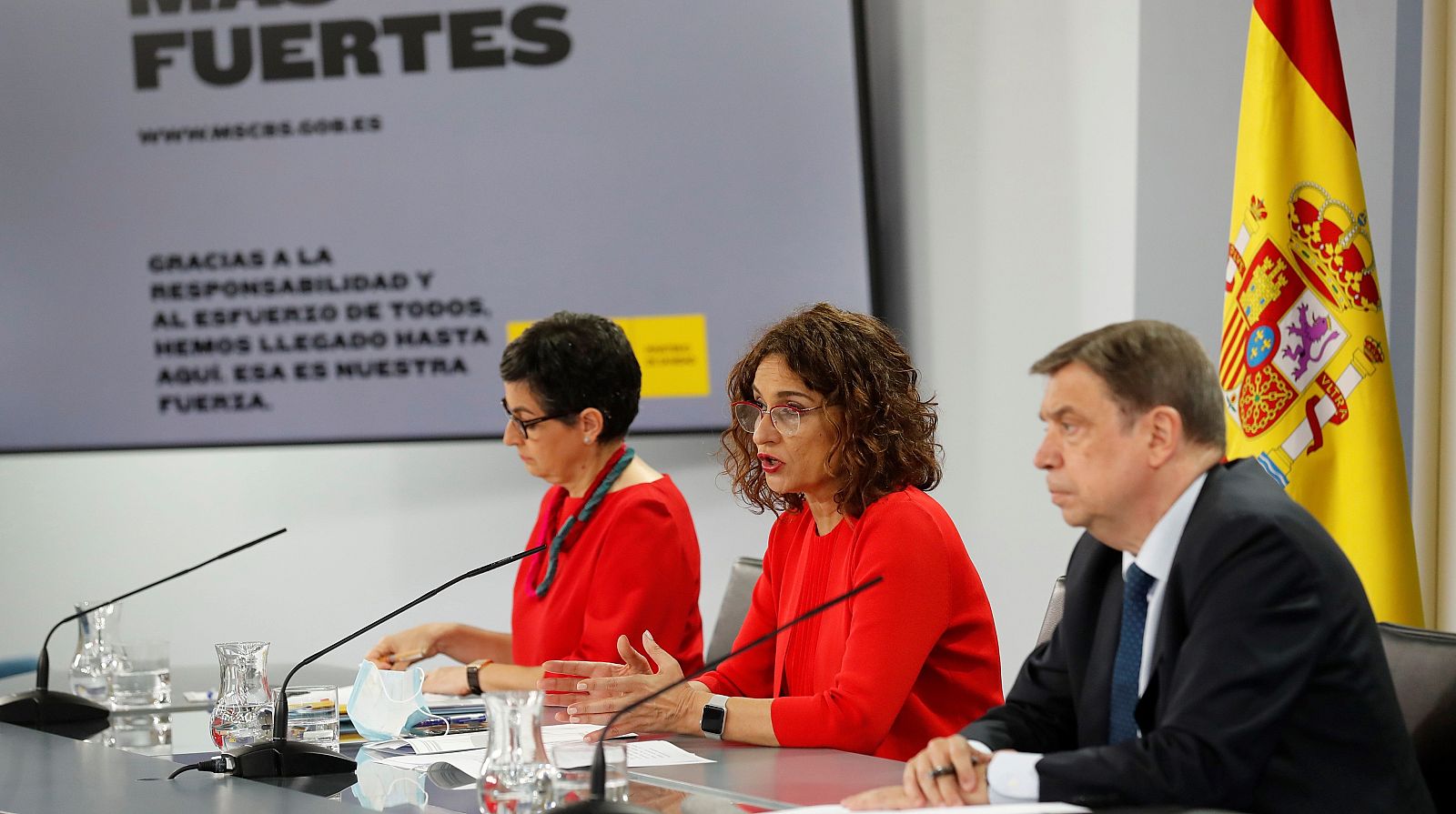 María Jesús Montero: "La palabra 'histórica' define bien la dimensión del acuerdo logrado en la cumbre europea"