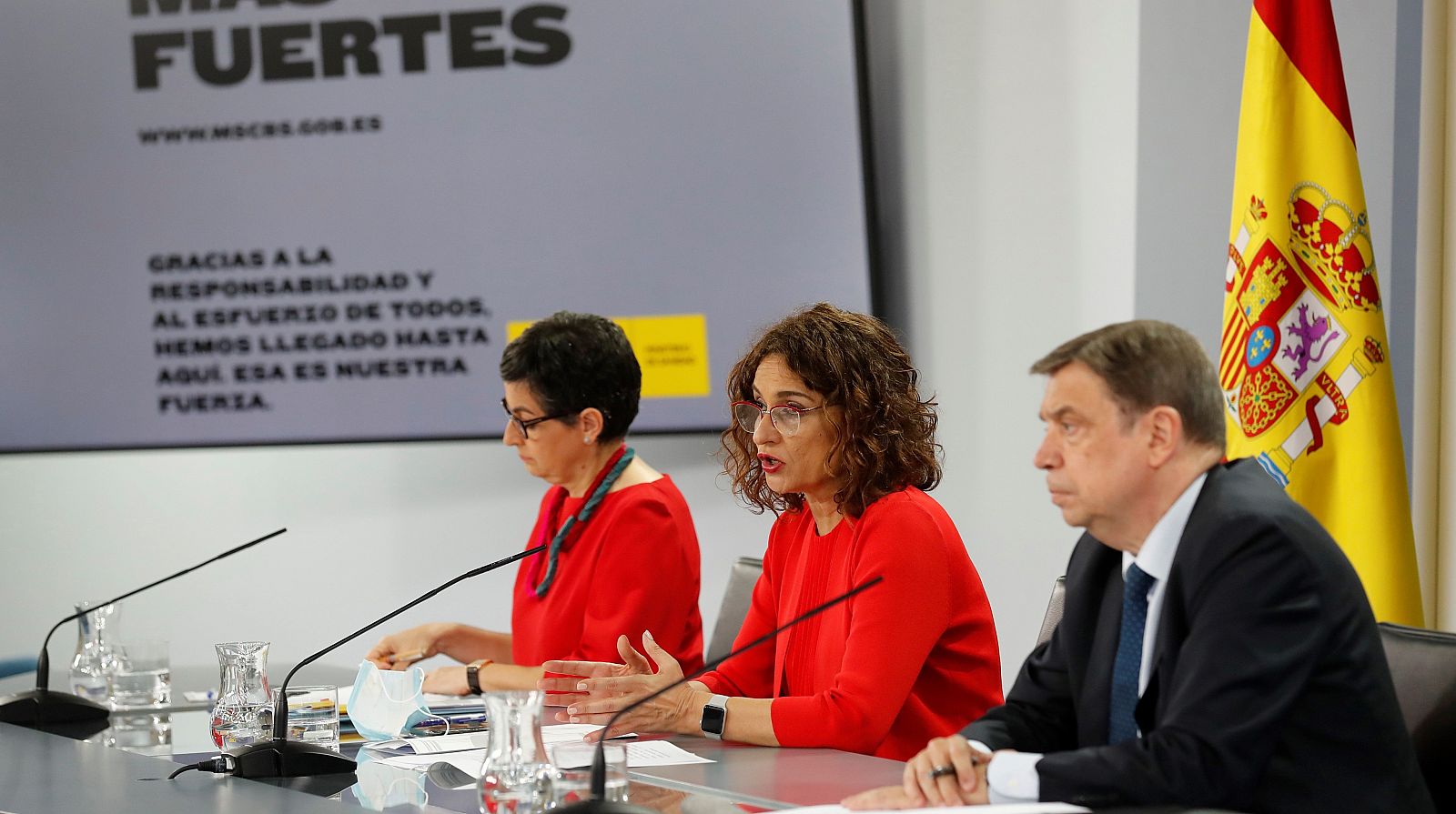 María Jesús Montero: "La palabra 'histórica' define bien la dimensión del acuerdo logrado en la cumbre europea"
